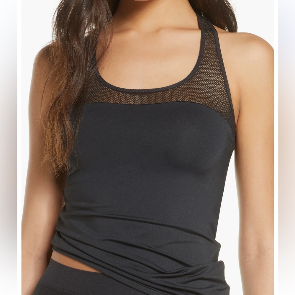 Wacoal Keep Your Cool Black Tank Top